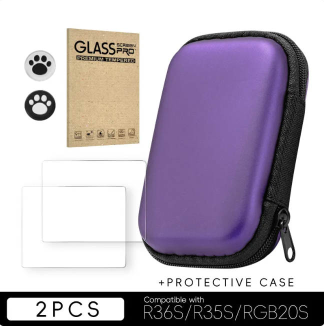 Film de protection d'écran en verre trempé Shield Guard pour console de jeu portable