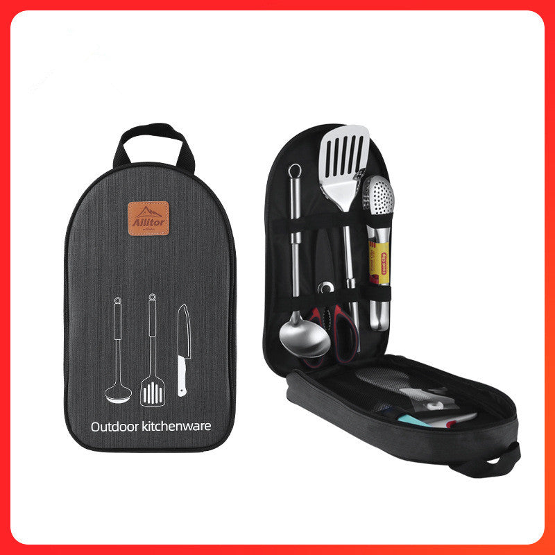 Picknicktasche mit Grill-Kochset