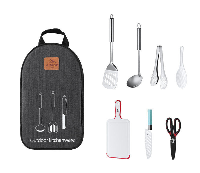 Picknicktasche mit Grill-Kochset