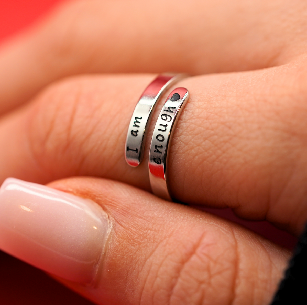 Ich bin genug Ring