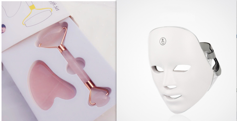 LED-Therapie-Gesichtsmaske zur Hautverjüngung