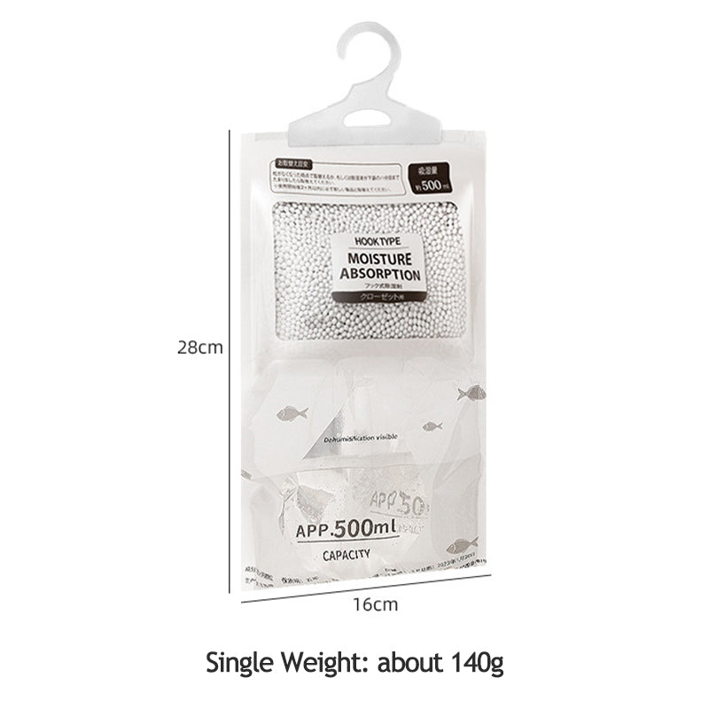 Sachet déshumidificateur suspendu pour placard et armoire