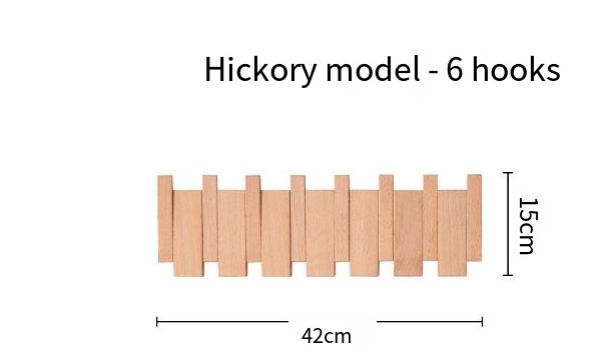 Porte-manteau mural touche de piano Simplicity (une pièce)