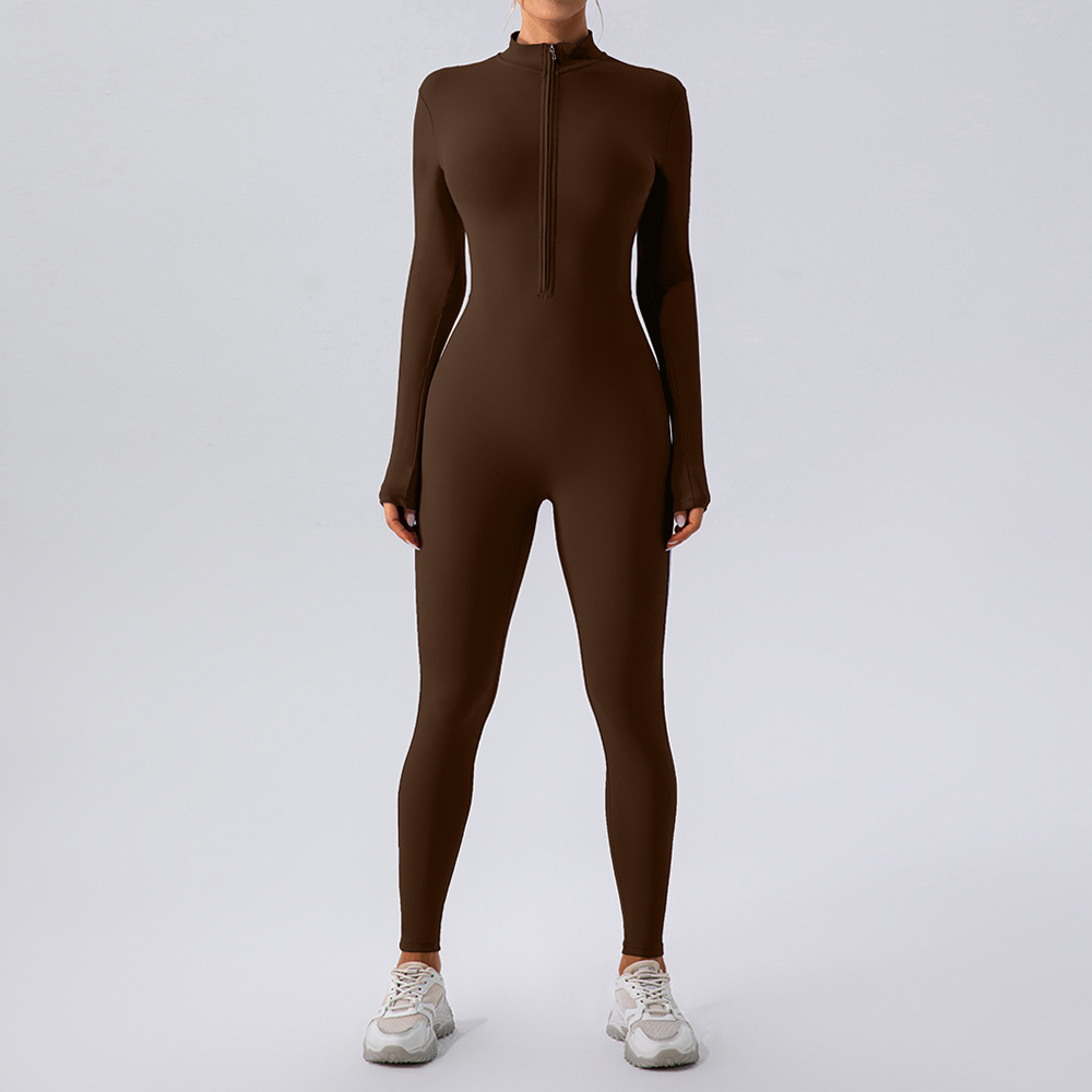 Combinaison de yoga doublée polaire