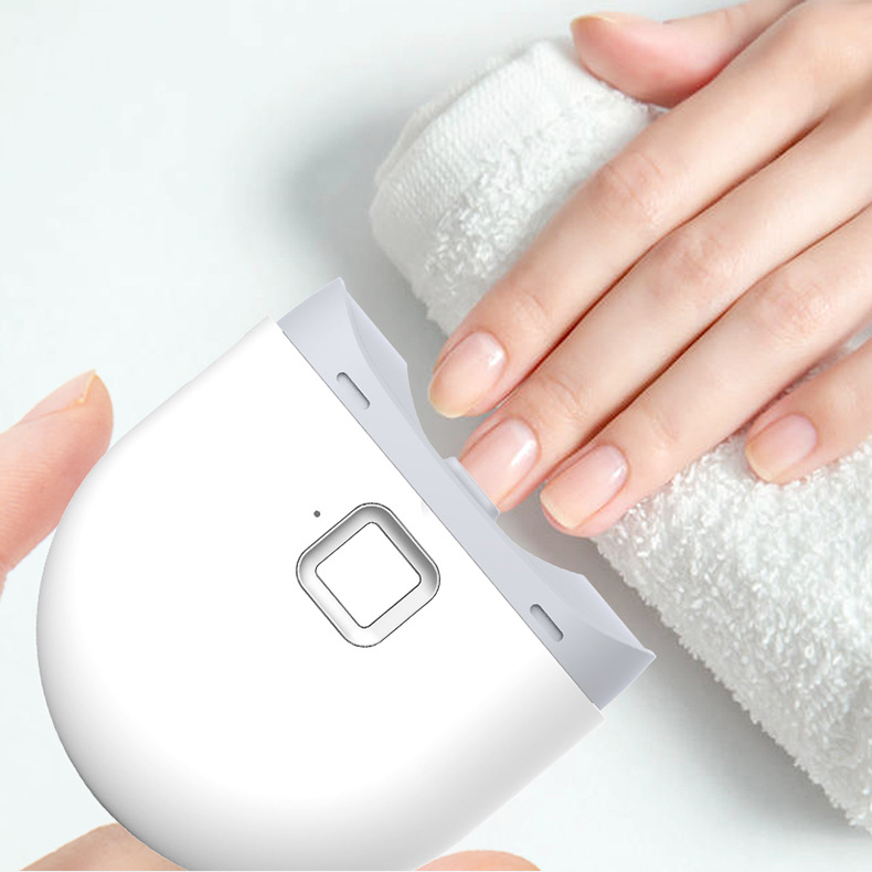 Elektrischer Nagelknipser mit Licht und Nagelpolierfunktion