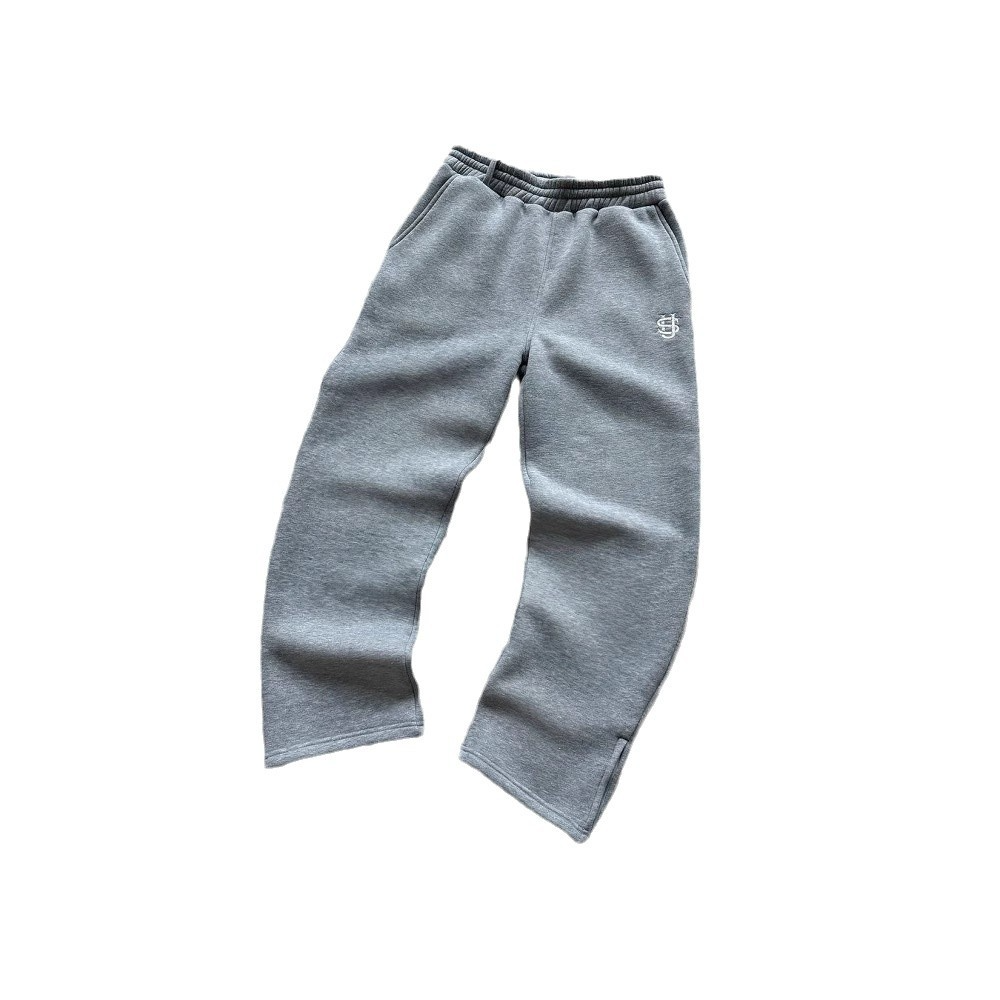 Pantalon de jogging uni zippé