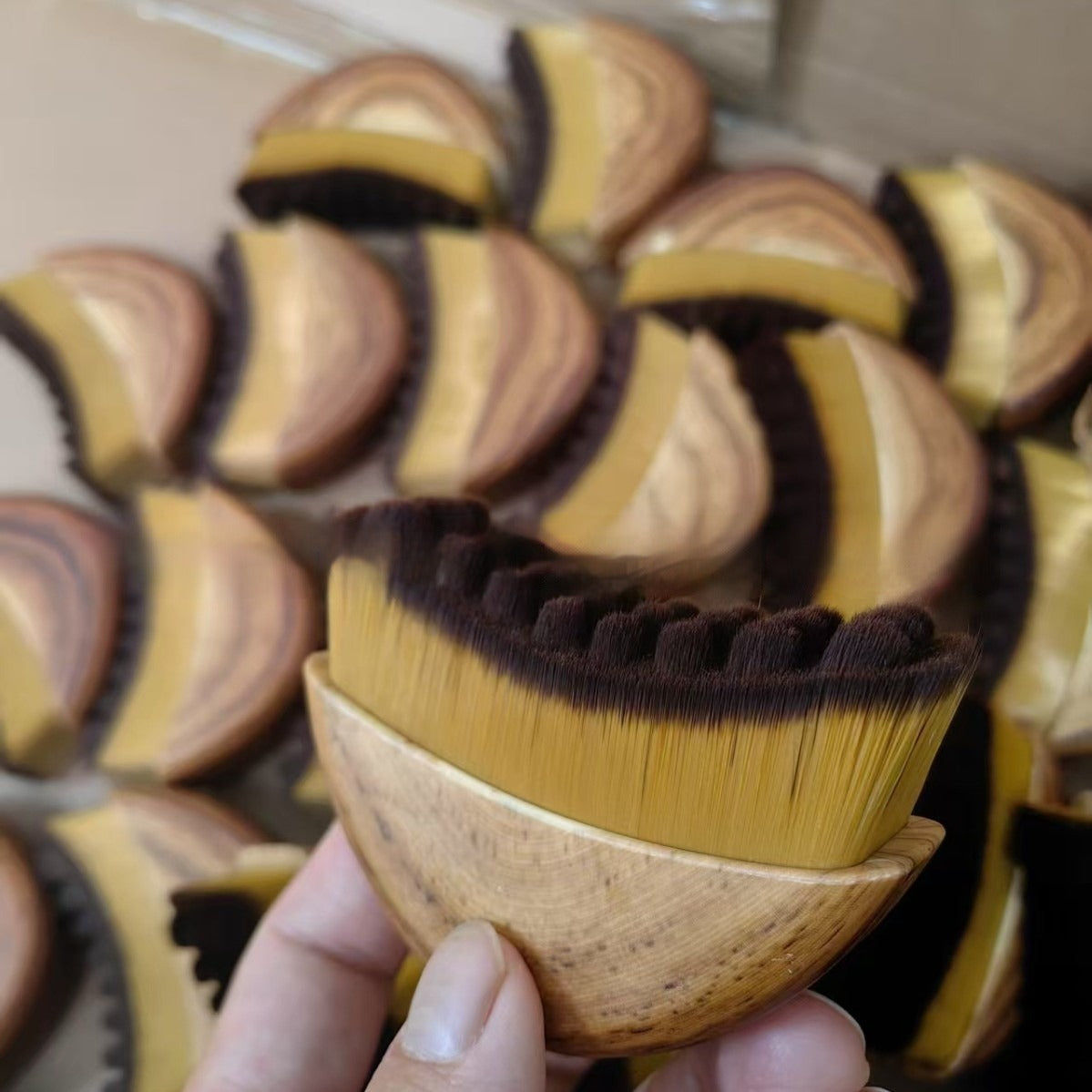 Brosse de massage lymphatique pour le visage