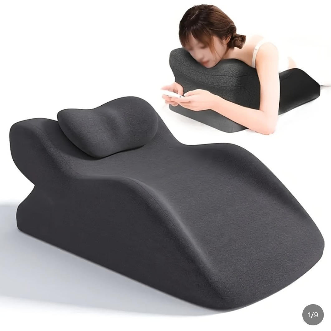 Oreiller pour personnes dormant sur le ventre