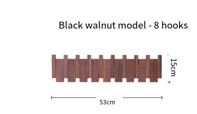 Porte-manteau mural touche de piano Simplicity (une pièce)