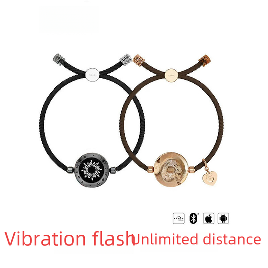 Totwoo Smart-Armband mit Flash & Vibration für Paare