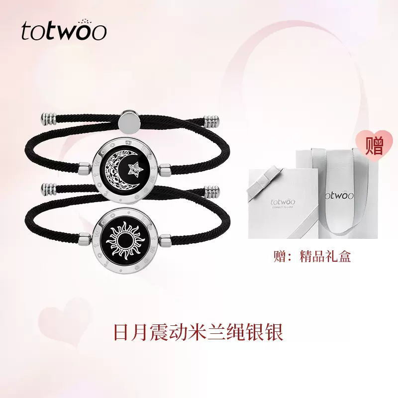 Totwoo Smart-Armband mit Flash & Vibration für Paare
