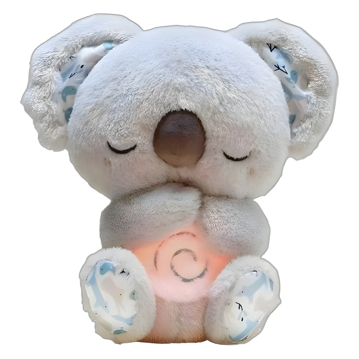 Soundmaschine Soothe 'n Snuggle Otter Tragbares Plüsch-Babyspielzeug mit sensorischen Details, Musik, Lichtern und rhythmischen Atembewegungen