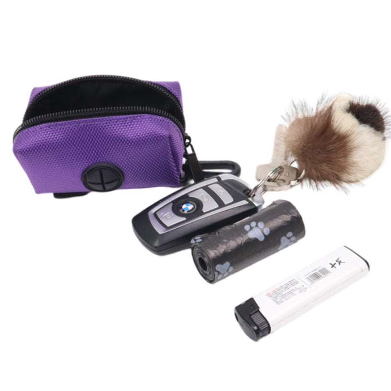 Compact Pet Waste Bag Holder & Case