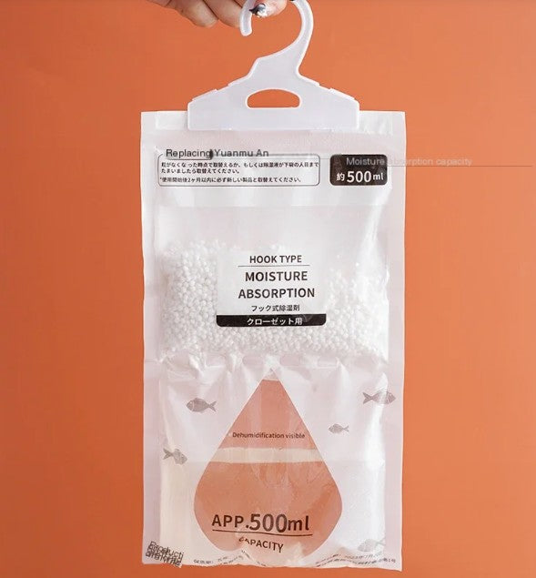 Sachet déshumidificateur suspendu pour placard et armoire