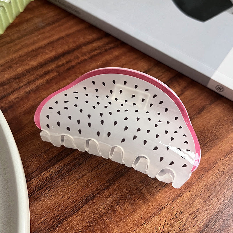 Sommer Acryl Obst Haar Kralle Clip für Frauen