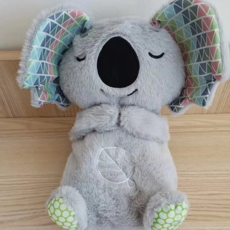 Soundmaschine Soothe 'n Snuggle Otter Tragbares Plüsch-Babyspielzeug mit sensorischen Details, Musik, Lichtern und rhythmischen Atembewegungen