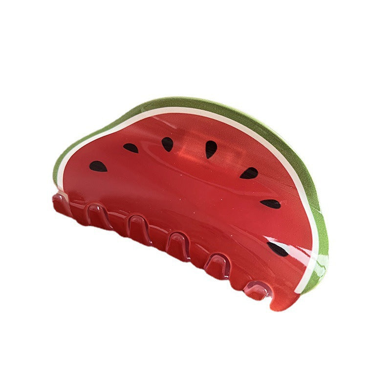Sommer Acryl Obst Haar Kralle Clip für Frauen