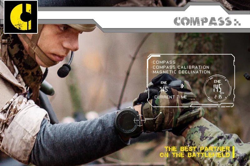 NORTH EDGE Men's Sport Digital Watch Hours Running Swimming Military Army Watches Altimeter Barometer Compass Waterproof 50m - Novli; Another thing you didn’t know you needed. ✨