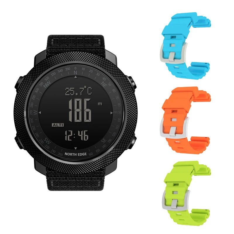 NORTH EDGE Men's Sport Digital Watch Hours Running Swimming Military Army Watches Altimeter Barometer Compass Waterproof 50m - Novli; Another thing you didn’t know you needed. ✨
