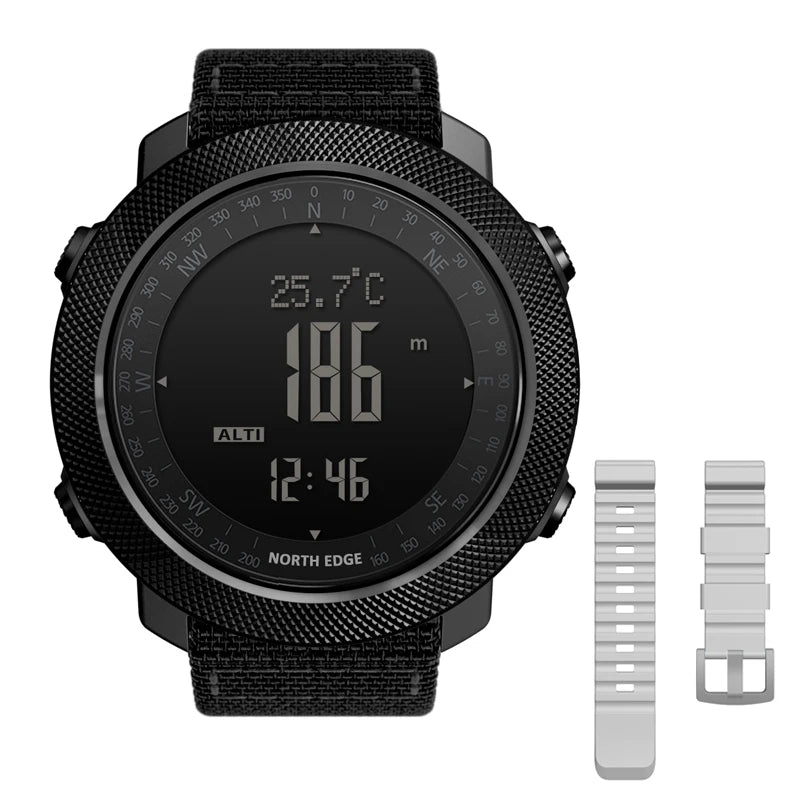 NORTH EDGE Men's Sport Digital Watch Hours Running Swimming Military Army Watches Altimeter Barometer Compass Waterproof 50m - Novli; Another thing you didn’t know you needed. ✨