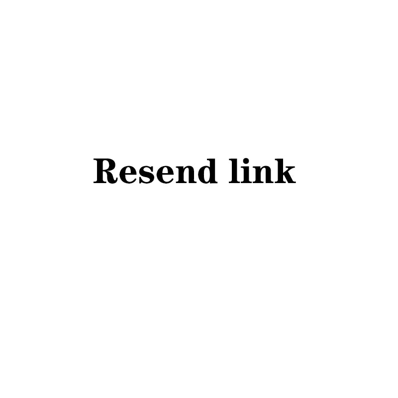 RESEND LINK