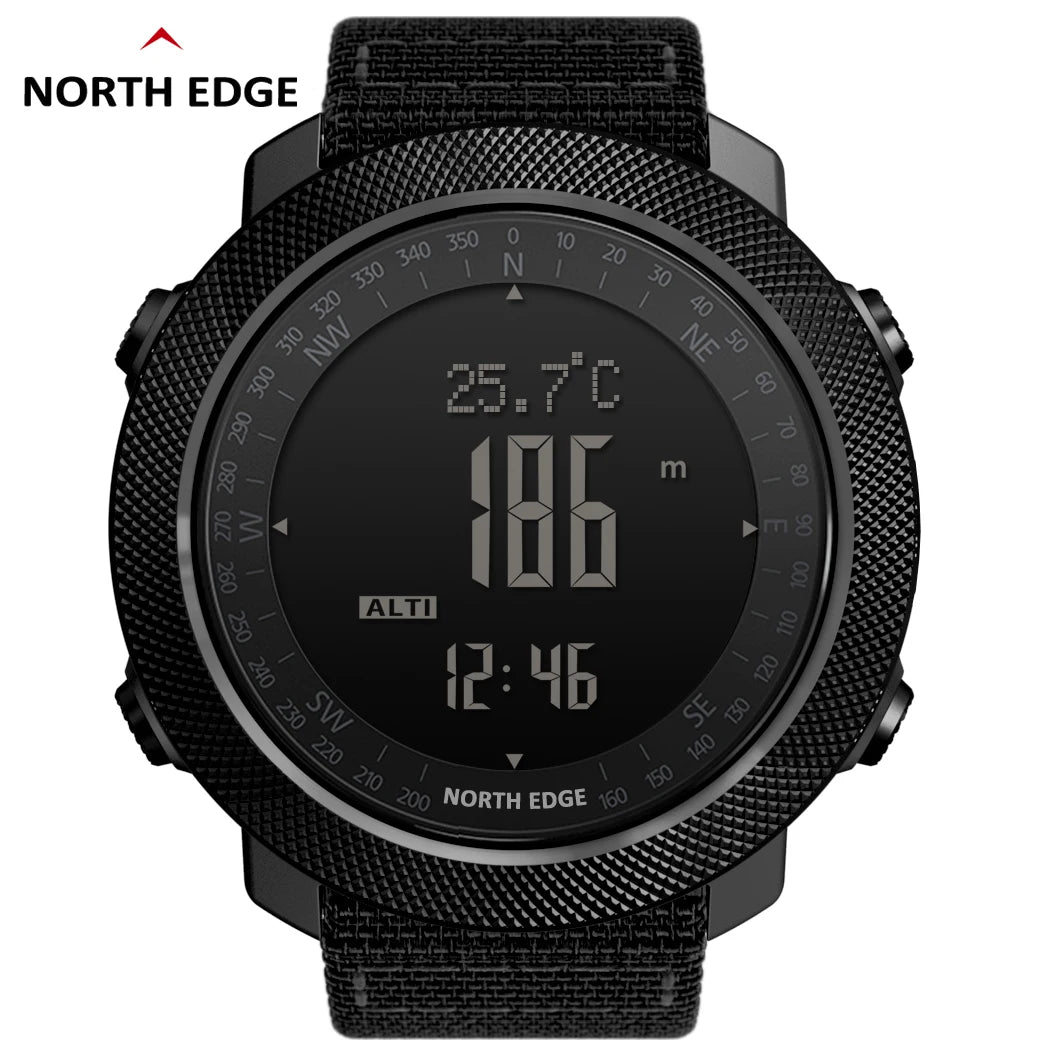 NORTH EDGE Men's Sport Digital Watch Hours Running Swimming Military Army Watches Altimeter Barometer Compass Waterproof 50m - Novli; Another thing you didn’t know you needed. ✨