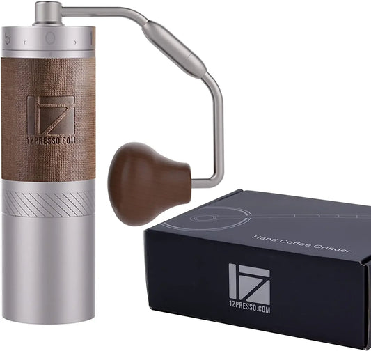 New 1zpresso X-pro S manual coffee grinder Assembly Stainless Steel Conical Burr 38mm 7core burr
