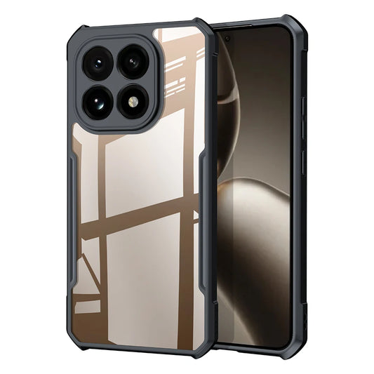 Xundd For Xiaomi 15T Case For Xiaomi 15T Pro Transparent Phone Cover Shockproof Bumper Protective Cases Luxury Case NonYellowing