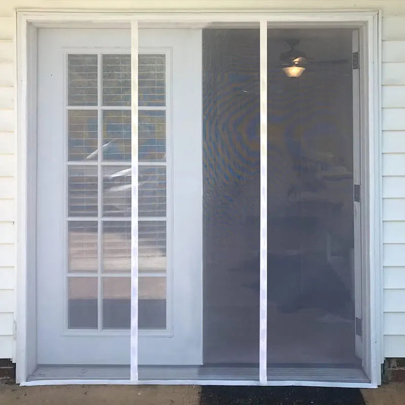 DTGJ Magnetic Door Screen Mosquito Net White Invisible Anti Mosquito Mesh Summer fly Insect Proof Net Automatic Closing Curtain