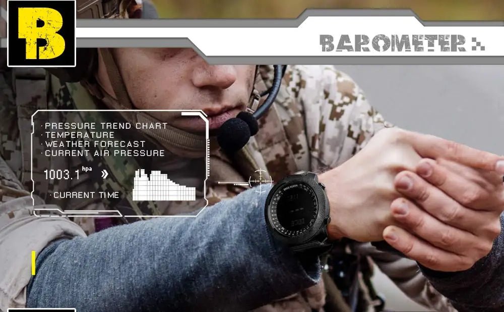 NORTH EDGE Men's Sport Digital Watch Hours Running Swimming Military Army Watches Altimeter Barometer Compass Waterproof 50m - Novli; Another thing you didn’t know you needed. ✨