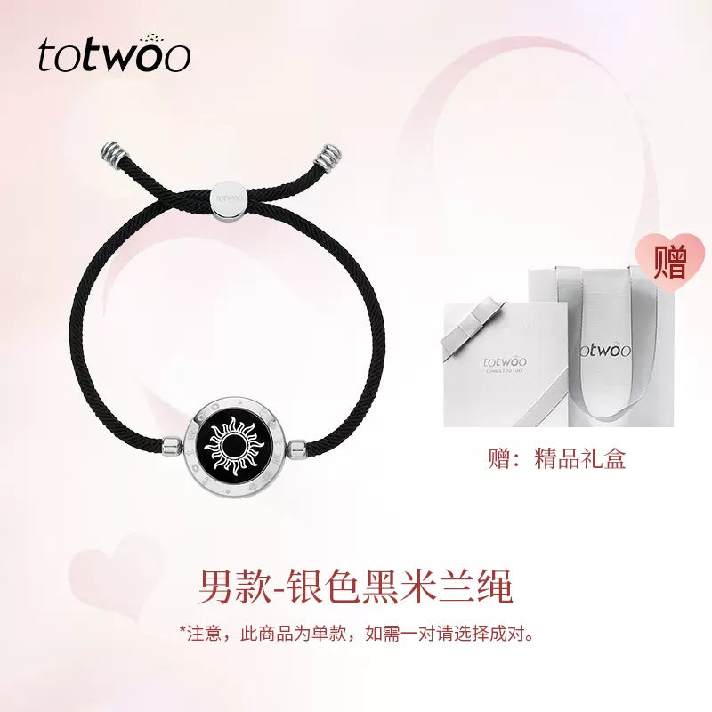Totwoo Smart-Armband mit Flash & Vibration für Paare