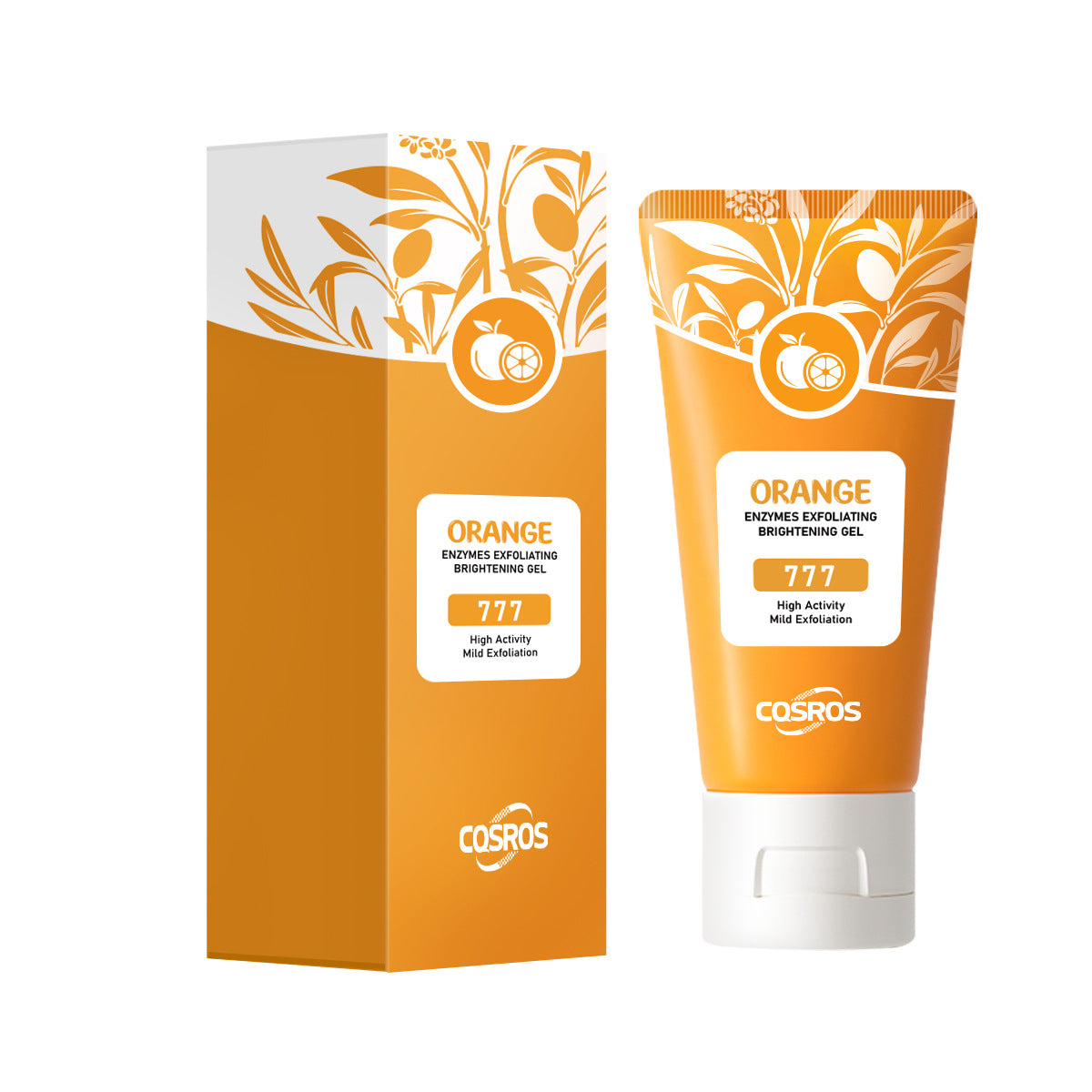 Orangen-Peeling-Gel zur Hautaufhellung