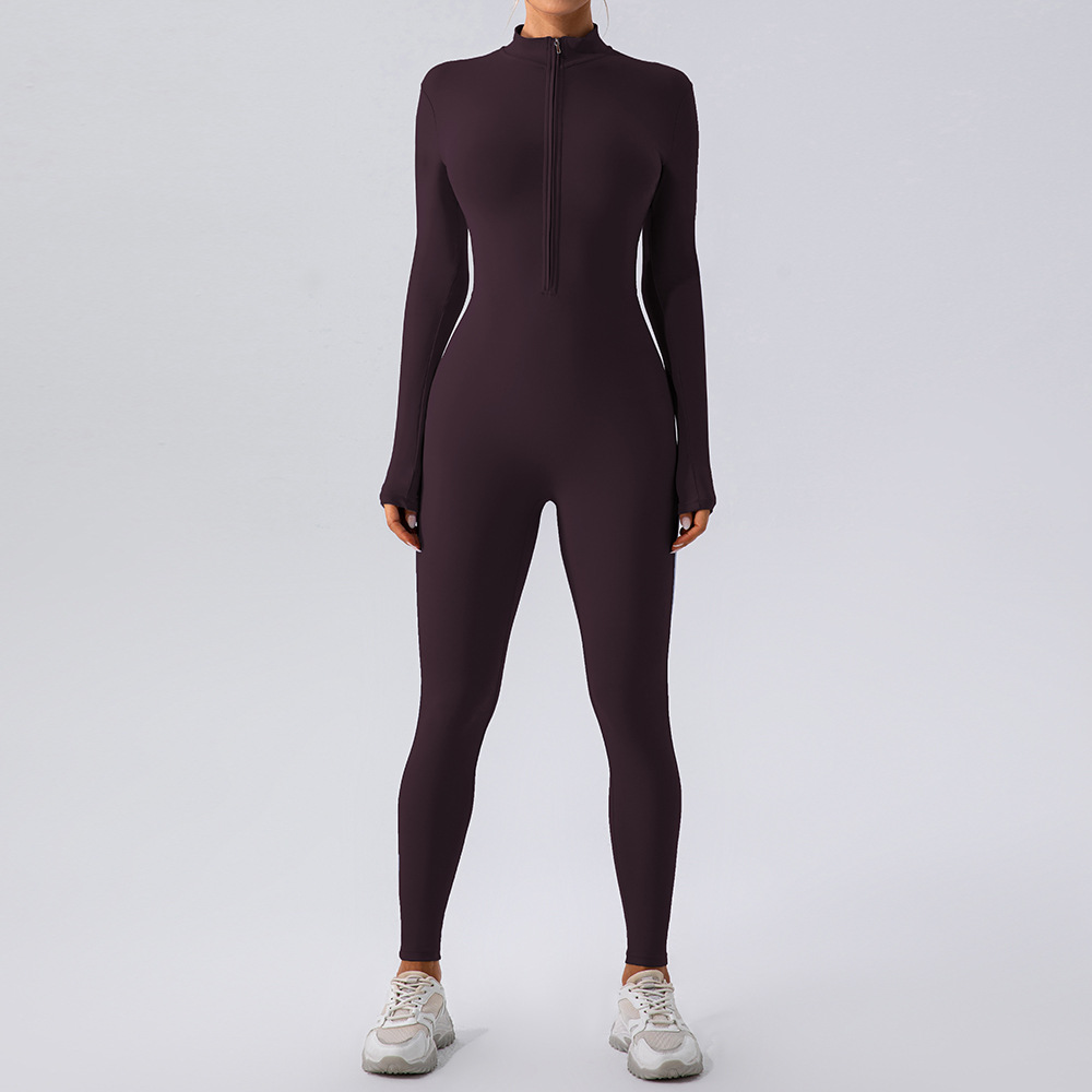 Combinaison de yoga doublée polaire