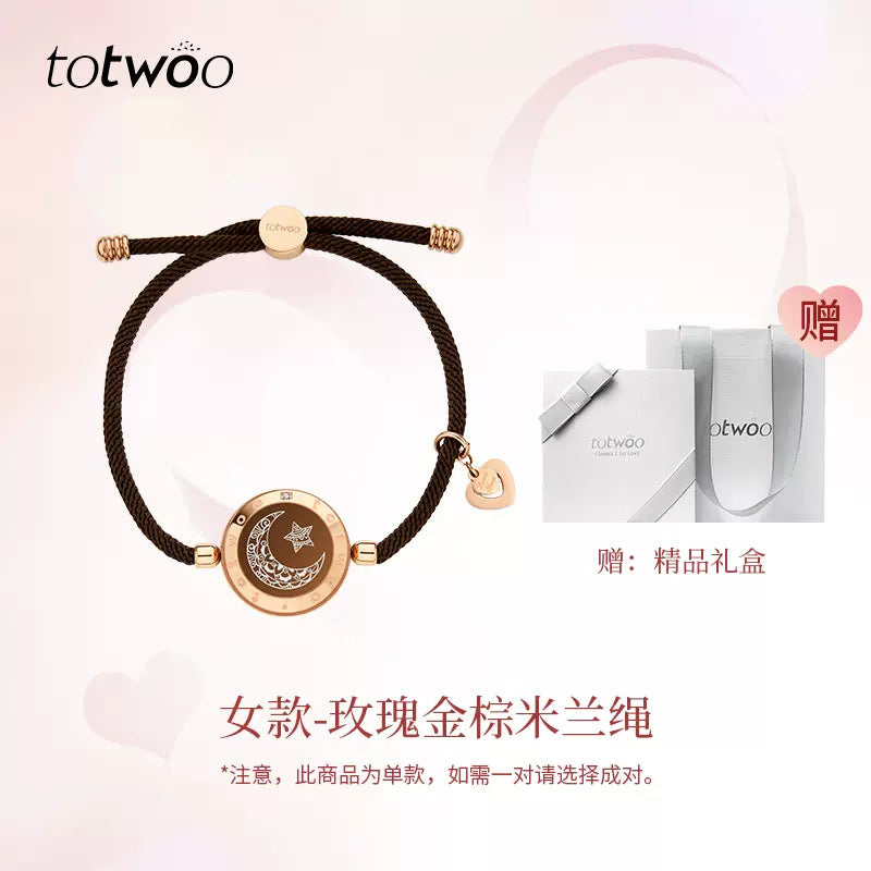 Totwoo Smart-Armband mit Flash & Vibration für Paare