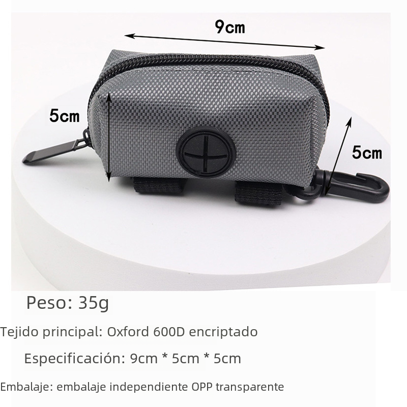 Compact Pet Waste Bag Holder & Case