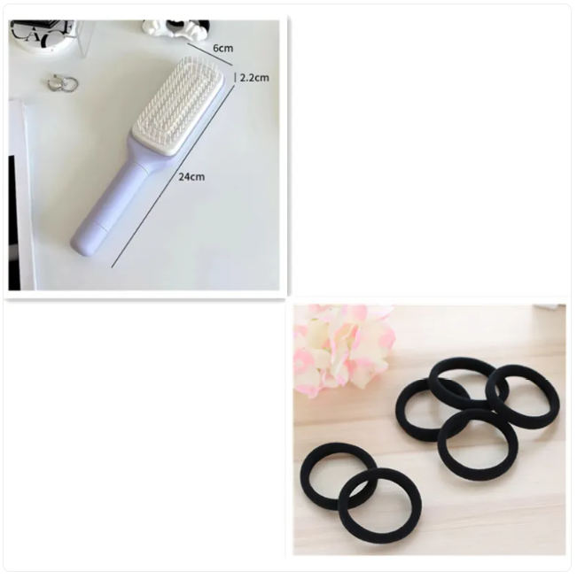 Brosse autonettoyante 4 en 1