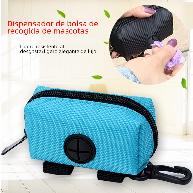 Compact Pet Waste Bag Holder & Case