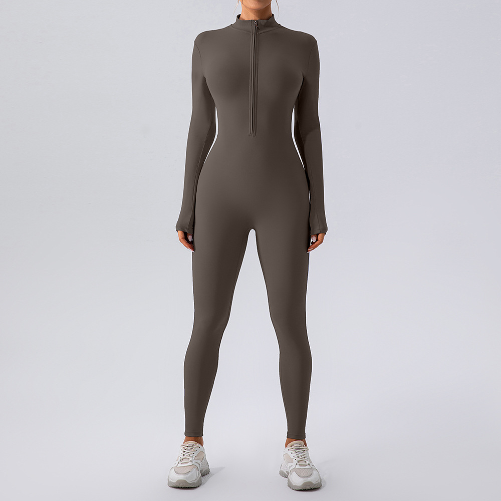 Combinaison de yoga doublée polaire
