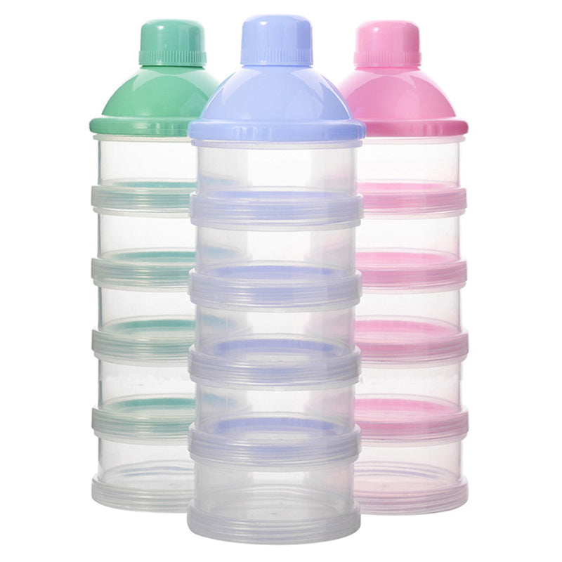 Dora Baby Tragbarer Milchpulverbehälter mit 4 Fächern