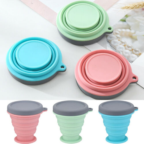 Collapsible Silicone Travel Cup – 200mL