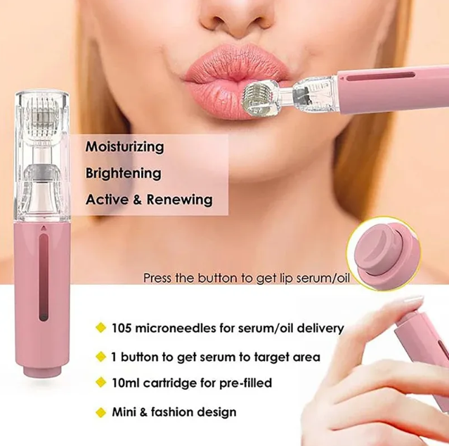 3-in-1 Roller für Lippen- & Bartwuchs