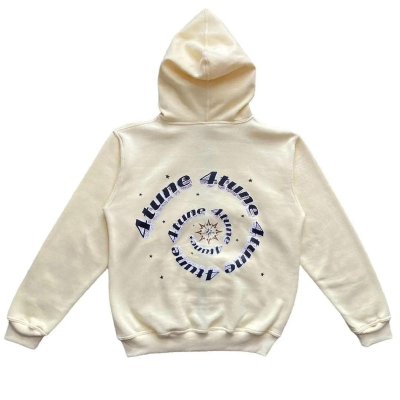 Sweats à capuche zippés imprimés étoiles