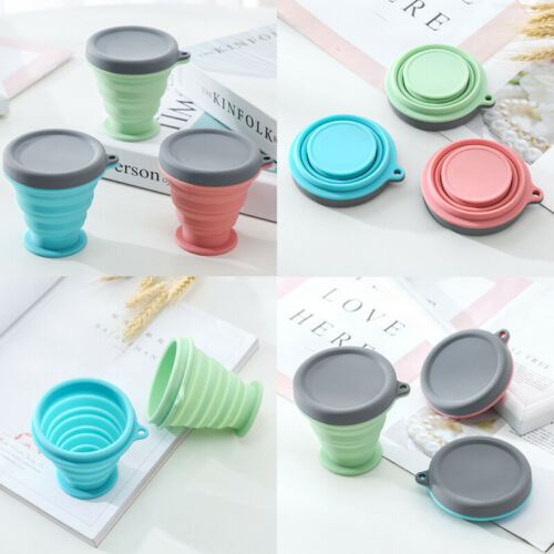 Collapsible Silicone Travel Cup – 200mL