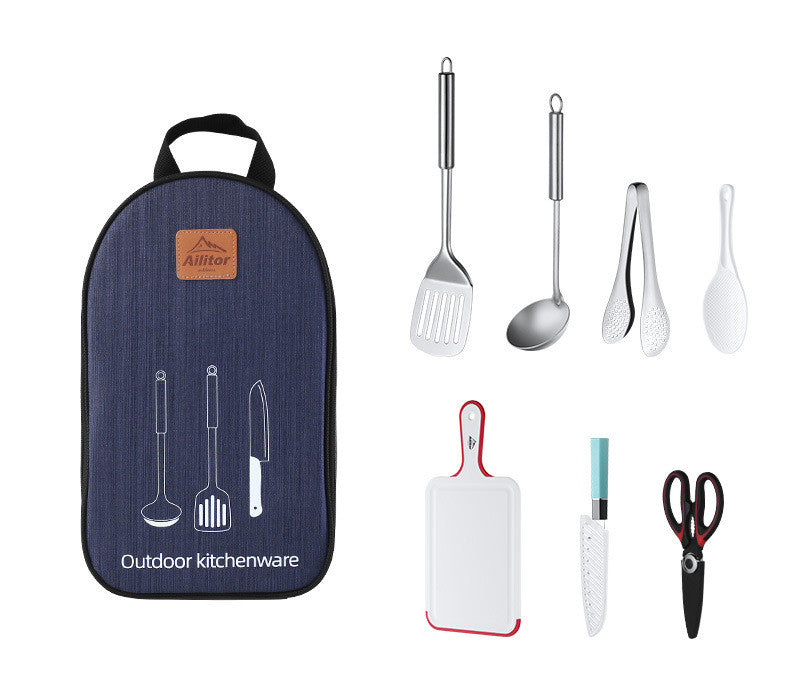 Picknicktasche mit Grill-Kochset